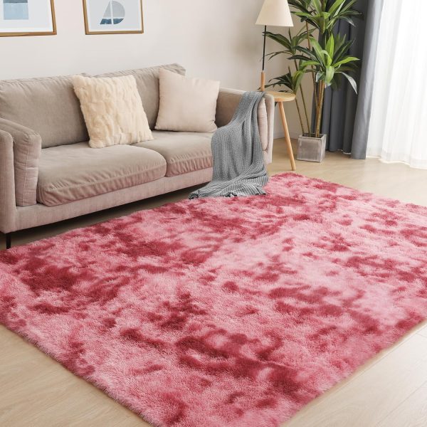 Black Rug, 8x10 Area Rugs for Living Room, Soft Plush Area Rugs for Bedroom, Non-Slip Indoor Carpet for Nursery, Study Room, Kids Room, Room Decor - Image 10