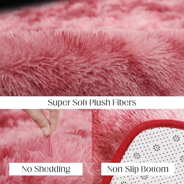 Black Rug, 8x10 Area Rugs for Living Room, Soft Plush Area Rugs for Bedroom, Non-Slip Indoor Carpet for Nursery, Study Room, Kids Room, Room Decor - Image 12