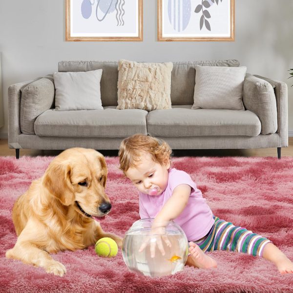 Black Rug, 8x10 Area Rugs for Living Room, Soft Plush Area Rugs for Bedroom, Non-Slip Indoor Carpet for Nursery, Study Room, Kids Room, Room Decor - Image 14