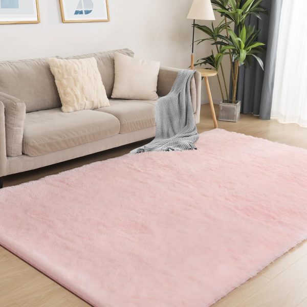 Black Rug, 8x10 Area Rugs for Living Room, Soft Plush Area Rugs for Bedroom, Non-Slip Indoor Carpet for Nursery, Study Room, Kids Room, Room Decor - Image 37