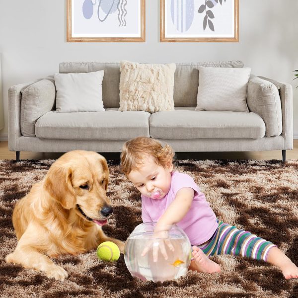 Black Rug, 8x10 Area Rugs for Living Room, Soft Plush Area Rugs for Bedroom, Non-Slip Indoor Carpet for Nursery, Study Room, Kids Room, Room Decor - Image 52