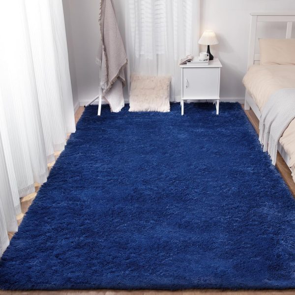 Black Rug, 8x10 Area Rugs for Living Room, Soft Plush Area Rugs for Bedroom, Non-Slip Indoor Carpet for Nursery, Study Room, Kids Room, Room Decor - Image 63