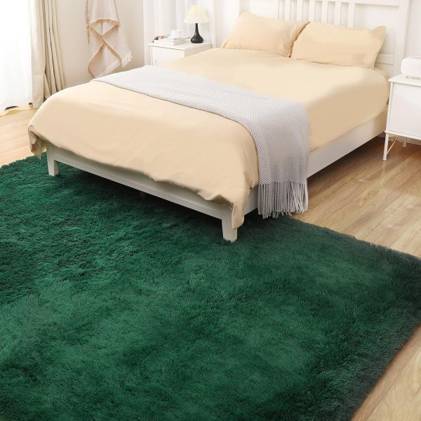 Black Rug, 8x10 Area Rugs for Living Room, Soft Plush Area Rugs for Bedroom, Non-Slip Indoor Carpet for Nursery, Study Room, Kids Room, Room Decor - Image 77