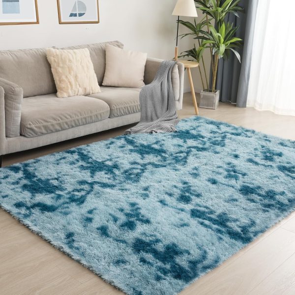 Black Rug, 8x10 Area Rugs for Living Room, Soft Plush Area Rugs for Bedroom, Non-Slip Indoor Carpet for Nursery, Study Room, Kids Room, Room Decor - Image 100