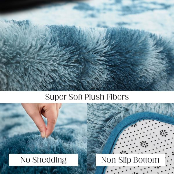 Black Rug, 8x10 Area Rugs for Living Room, Soft Plush Area Rugs for Bedroom, Non-Slip Indoor Carpet for Nursery, Study Room, Kids Room, Room Decor - Image 101