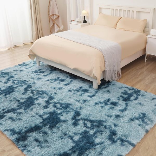 Black Rug, 8x10 Area Rugs for Living Room, Soft Plush Area Rugs for Bedroom, Non-Slip Indoor Carpet for Nursery, Study Room, Kids Room, Room Decor - Image 103