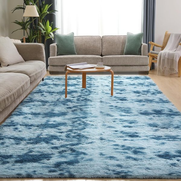 Black Rug, 8x10 Area Rugs for Living Room, Soft Plush Area Rugs for Bedroom, Non-Slip Indoor Carpet for Nursery, Study Room, Kids Room, Room Decor - Image 105