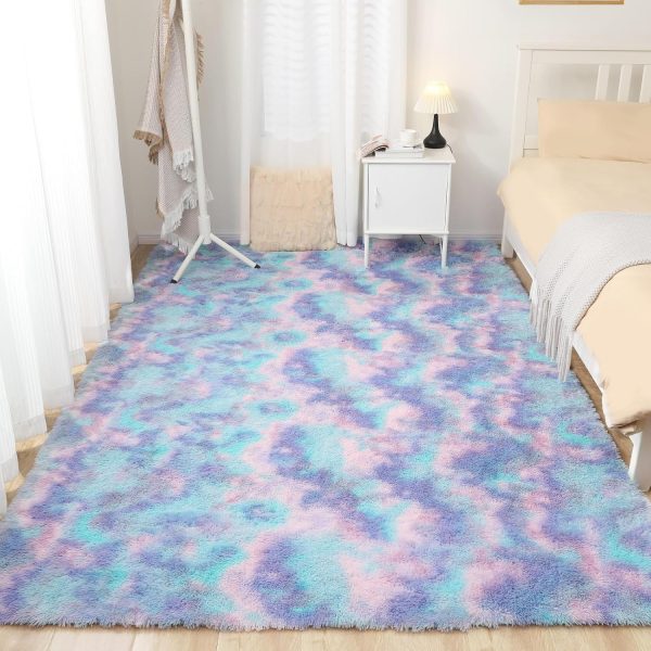 Black Rug, 8x10 Area Rugs for Living Room, Soft Plush Area Rugs for Bedroom, Non-Slip Indoor Carpet for Nursery, Study Room, Kids Room, Room Decor - Image 111