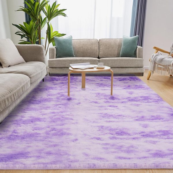 Black Rug, 8x10 Area Rugs for Living Room, Soft Plush Area Rugs for Bedroom, Non-Slip Indoor Carpet for Nursery, Study Room, Kids Room, Room Decor - Image 126