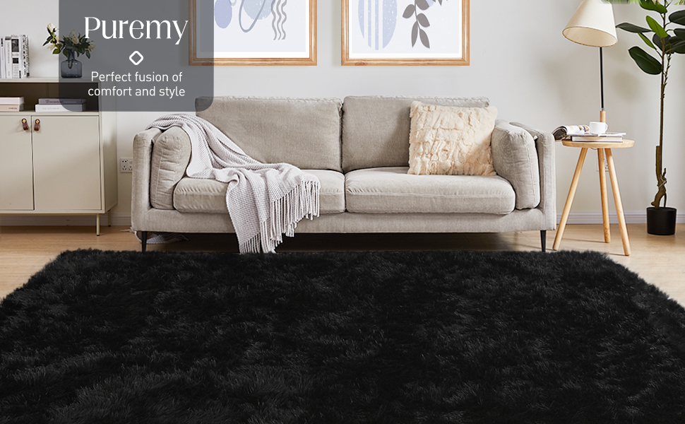 black rug